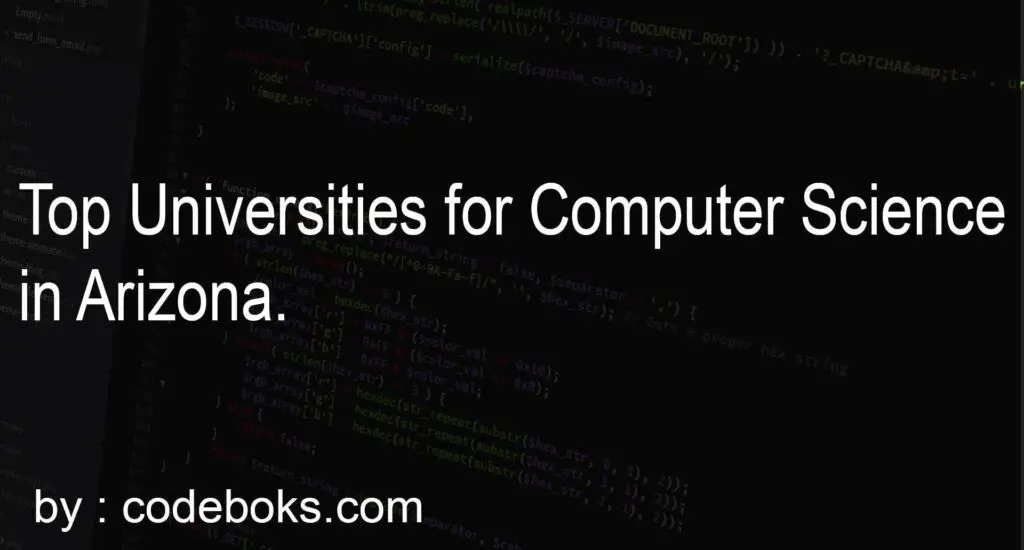Arizona State University Computer Science Ranking